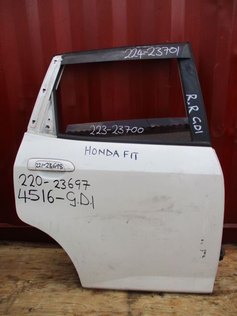 Used Honda  DOOR SHELL REAR RIGHT
